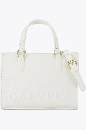 Carvela Cream Frame Mini Tote BagJeden