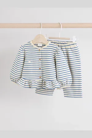 Next Frill Hem Baby Sweat Jumper & Trousers Set9