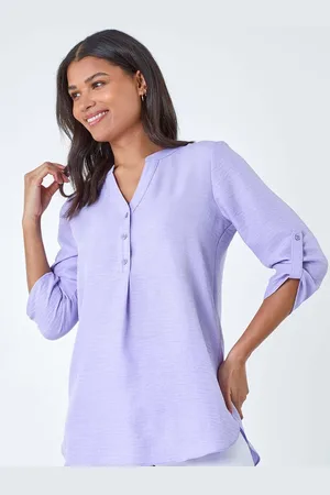 Roman Longline Button Tunic Top38