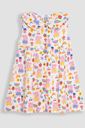 JoJo Maman Bébé Peppa Pig Button Through Dress8692 cm