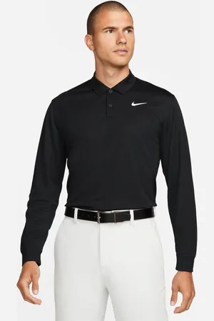 Nike Dri-FIT Victory Long-Sleeve Golf Polo ShirtM