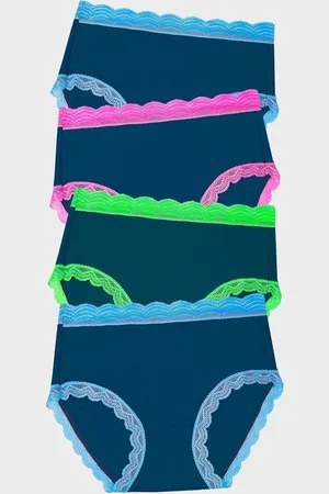 Stripe & Stare High Rise Knickers 4 PackS
