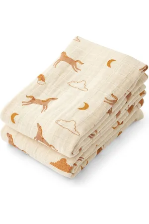 Liewood Pink Lewis Muslins 100% Organic Cotton Cloth 2 PackJeden