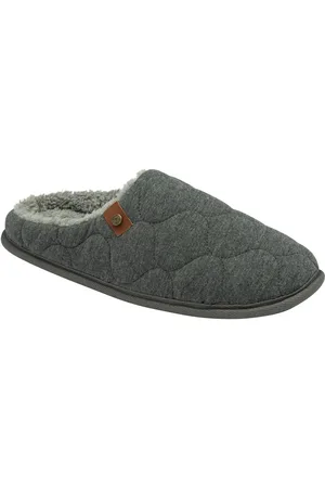 Dunlop Mens Quilted Mule SlippersEU 46 (UK 11)