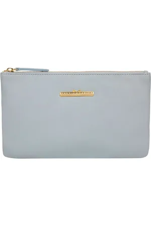 PURE LUXURIES LONDON Skórzana kopertówka Arlesey, 100% bawełnaJeden