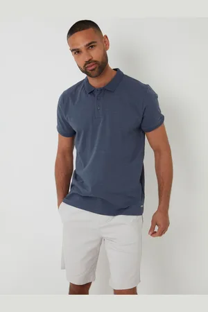 Threadbare Textured 100% Cotton Jersey Polo ShirtM