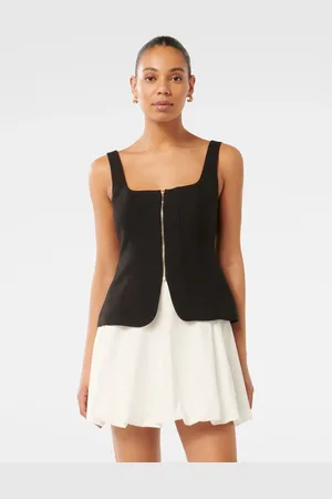 Forever New Collins Zip Through Tank Top42