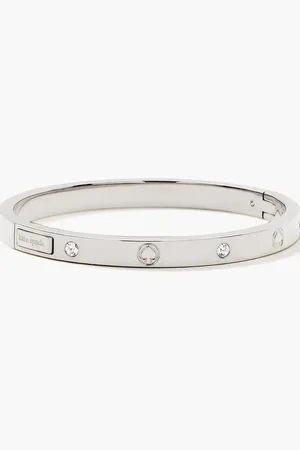 Kate Spade Infinite Spade Crystal Engraved BangleJeden