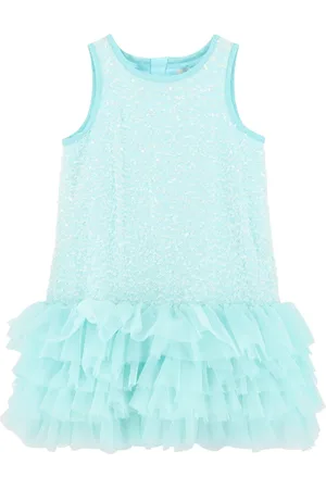 Angels Face Green Charleston Sequin/Tulle Dress9298 cm