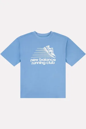 New Balance Kids Running Club 100% Cotton T-Shirt166168 cm