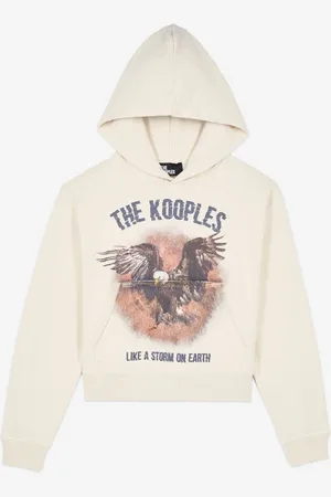 The Kooples 100% Cotton Eagle Print Hoodie42