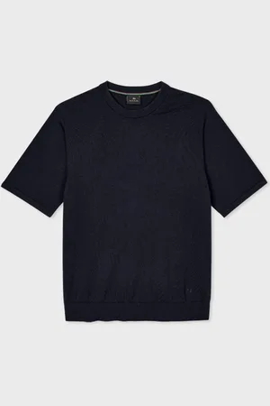 Paul Smith Regular Fit Knitted 100% Organic Cotton T-ShirtXL