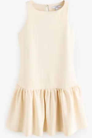 Next Sleeveless Jersey Drop Waist Mini DressEU 46 Tall (UK 18 T)