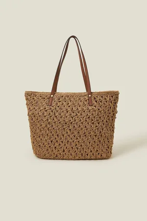 Accessorize Raffia Tote BagJeden