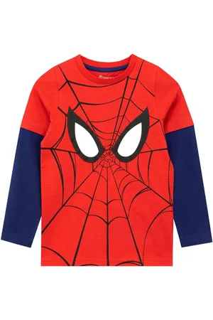 Character Spiderman Spiderman Long Sleeve 100% Cotton Top3