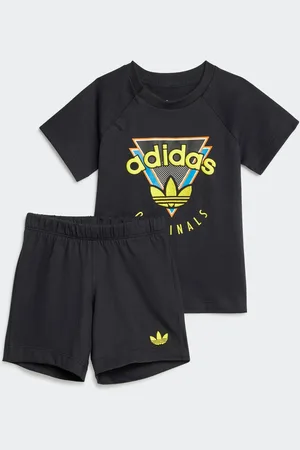 adidas Zestaw w 100% z bawełny: spodenki i koszulka3