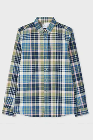 Paul Smith Blue Long Sleeve ShirtL