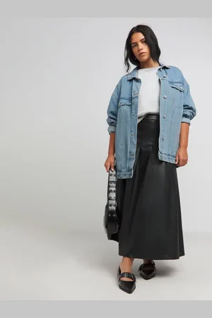 Simply Be PU Pleated Midaxi Skirt42