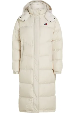 Tommy Hilfiger Natural Alaska Long Puffer JacketS