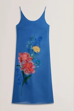 Ted Baker Fayda-Organza Scoop Neck Midi Dress42