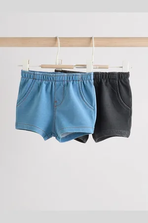 Next Baby Jersey Denim Shorts 2 Pack7480 cm