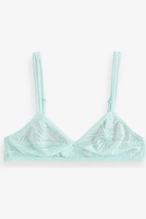 Calvin Klein Sheer Marquisette Lace Unlined Triangle BraS