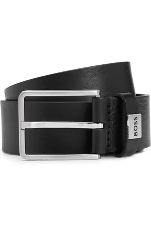 HUGO BOSS Logo Elio Italian Leather Belt95 cm