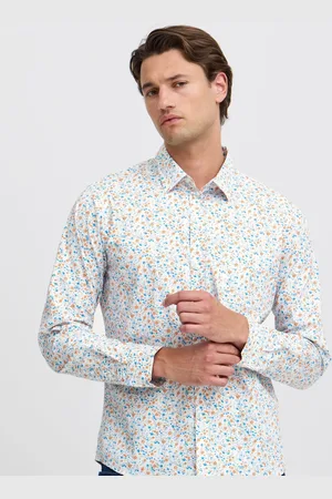 Blend Floral Print Long Sleeve ShirtM