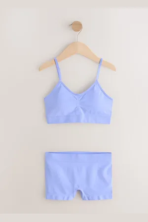 Next Seamfree Crop Tops And Shorts 2 Pack Set (7-16yrs)7-10 lat