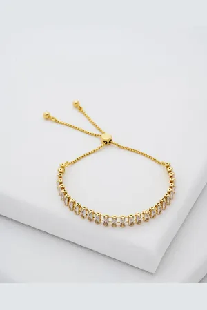 Ted Baker Tone Isabela Crystal Baguette Adjustable BraceletJeden