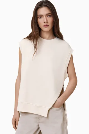 AllSaints AllSaints Nila Zip 100% Organic Cotton SweatshirtM