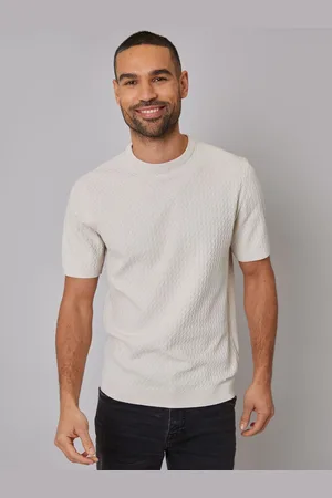 Threadbare Textured Front Knitted T-ShirtM