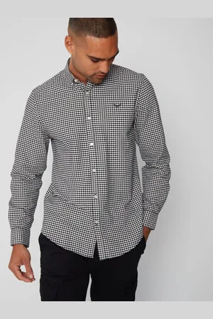 Threadbare Koszula z długim rękawem w kratę , 100% bawełnaM