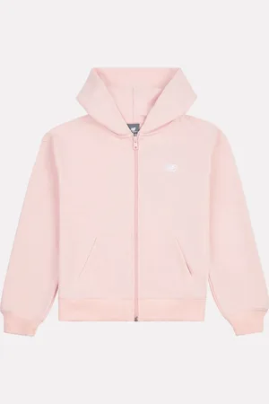 New Balance Bluza z kapturem Kids z tkaniny frotte z małym logo128134 cm