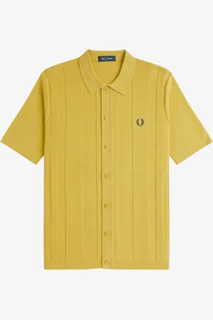 Fred Perry Button Through Short Sleeves ShirtXL