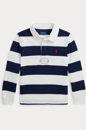 Ralph Lauren Boys 100% Cotton The Iconic Rugby Shirt5 lat (110 cm)