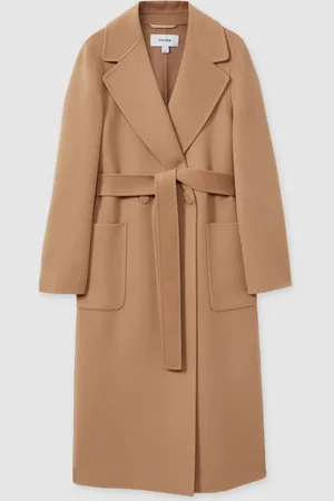 Reiss Lucia Wool Blend Double Breasted Blindseam Coat42