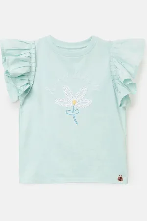 Angel & Rocket Daisy Pleat Sleeve 100% Cotton Top7