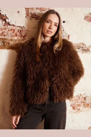 Threadbare Mongolian Faux Fur Coat36