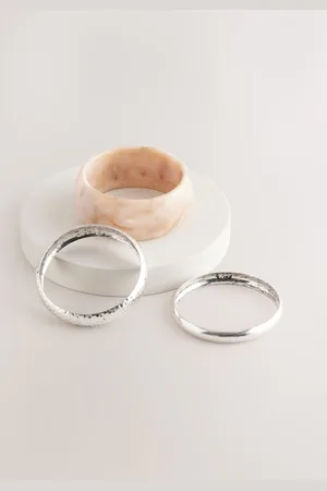 Next Resin and Metal Bangles 3 PackS/M