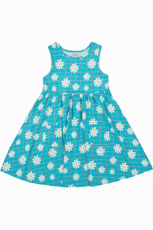 Frugi Blue Holiday Summer Dress8086 cm