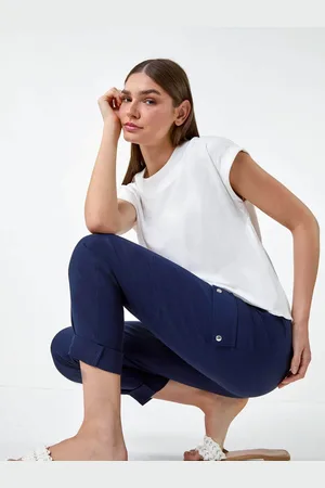 Roman Turn Up Stretch Cargo Trousers46