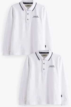 Ted Baker Long Sleeve Polo Shirts 2 Pack12 lat (152 cm)