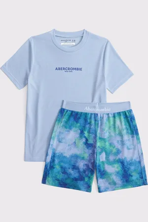 Abercrombie & Fitch Logo T-Shirt & Shorts Pyjama Set166168 cm