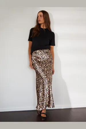 Threadbare Maxi Satin Slip Skirt42