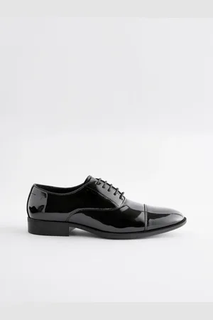 Next Lakierowane buty Oxford z ozdobnym noskiemEU 46 (UK 11.5)