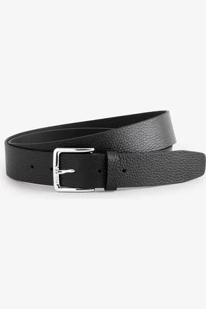 HUGO BOSS Black Leather Belt95 cm