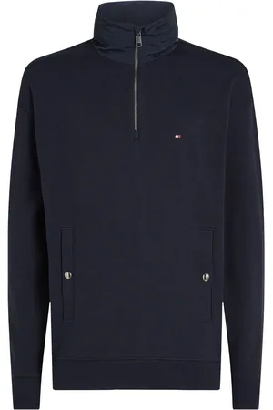 Tommy Hilfiger Quarter Zip Organic Cotton SweatshirtM
