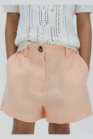 Reiss Dani Linen Loose Fit Shorts10