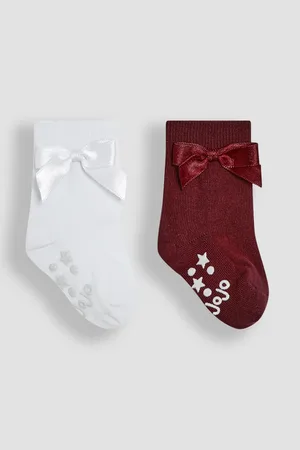 JoJo Maman Bébé 2-Pack Bow Socks4